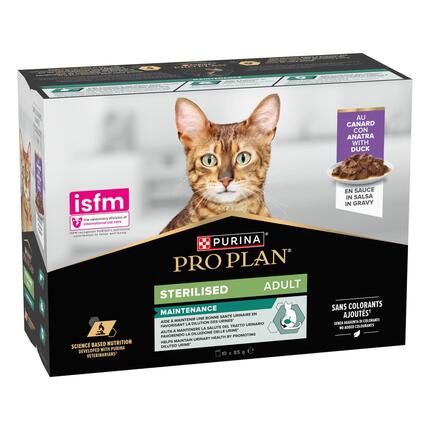 PURINA® PRO PLAN® Adult Sterilised Adult Eend in Saus