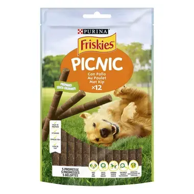 Nourriture pour animaux Purina Friskies au poulet Picnic