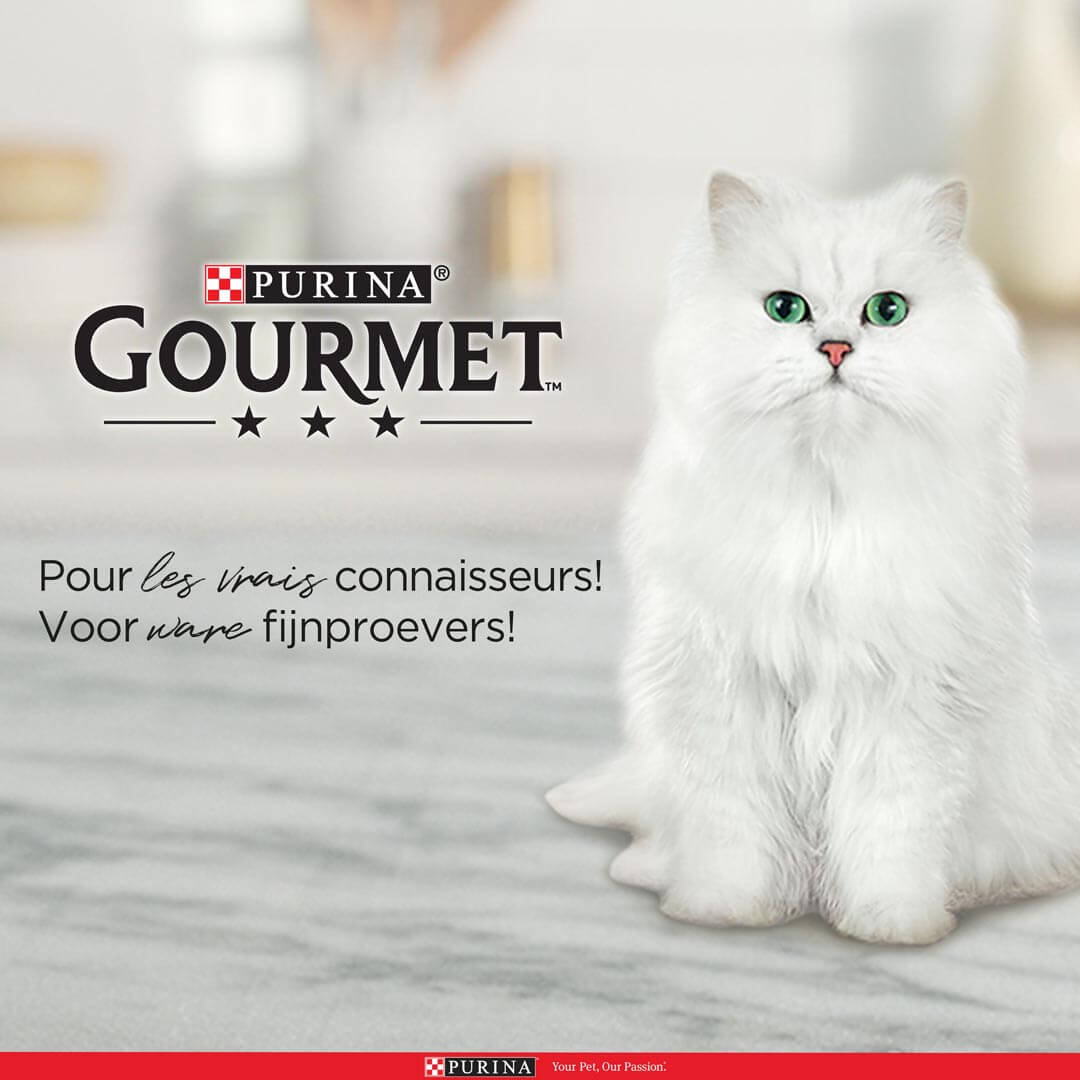 Humides Chat GOURMET® Gold Mousseline Boeuf 85 gr Tunisie