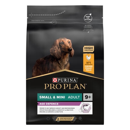 PRO PLAN Small and Mini Adult 9+ Chicken Dry Dog Food