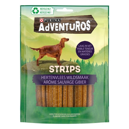 ADVENTUROS® Strips Venison Dog Treats