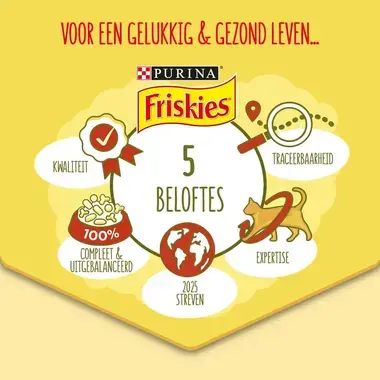 De 5 Beloftes Friskies