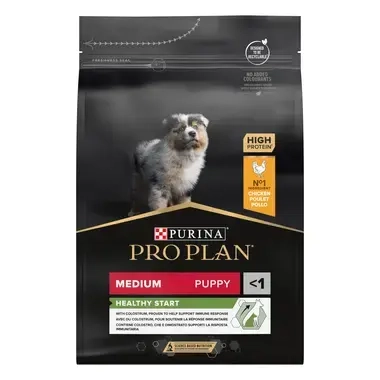 Verpakking PRO PLAN® Medium Puppy Rijk aan Kip