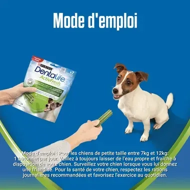 DENTALIFE® ActivFresh® Petit Chien (7-12kg) - Bâtonnets à mâcher