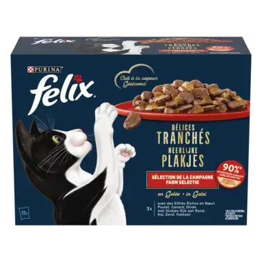 FELIX® Délices tranchés pour chat Sélection de la Campagne