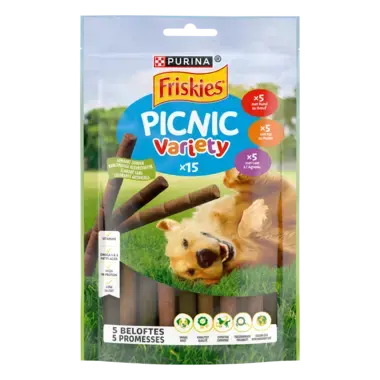 Emballage Bâtonnets pour chien Friskies® Picnic Variety