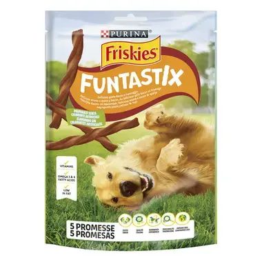 Emballage Bâtonnets à mâcher pour chien Friskies® Funtastix