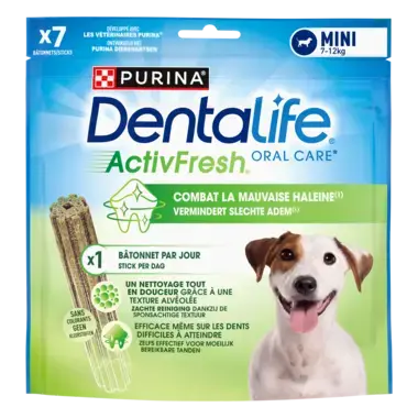 Dentalife® ActivFresh® Petit Chien (7-12kg) - Bâtonnets à mâcher
