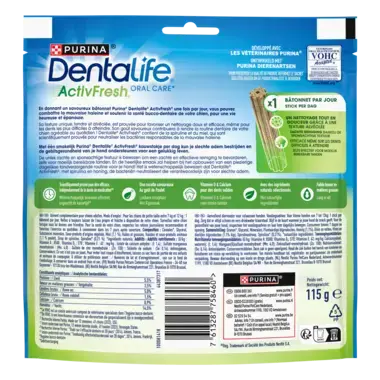 Dentalife® ActivFresh® Petit Chien (7-12kg) - Bâtonnets à mâcher