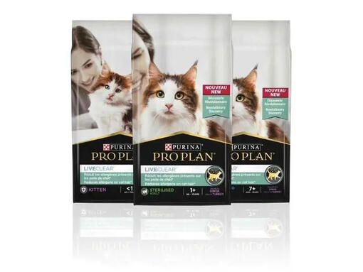 Nourriture pour chats Purina Pro Plan Liveclear